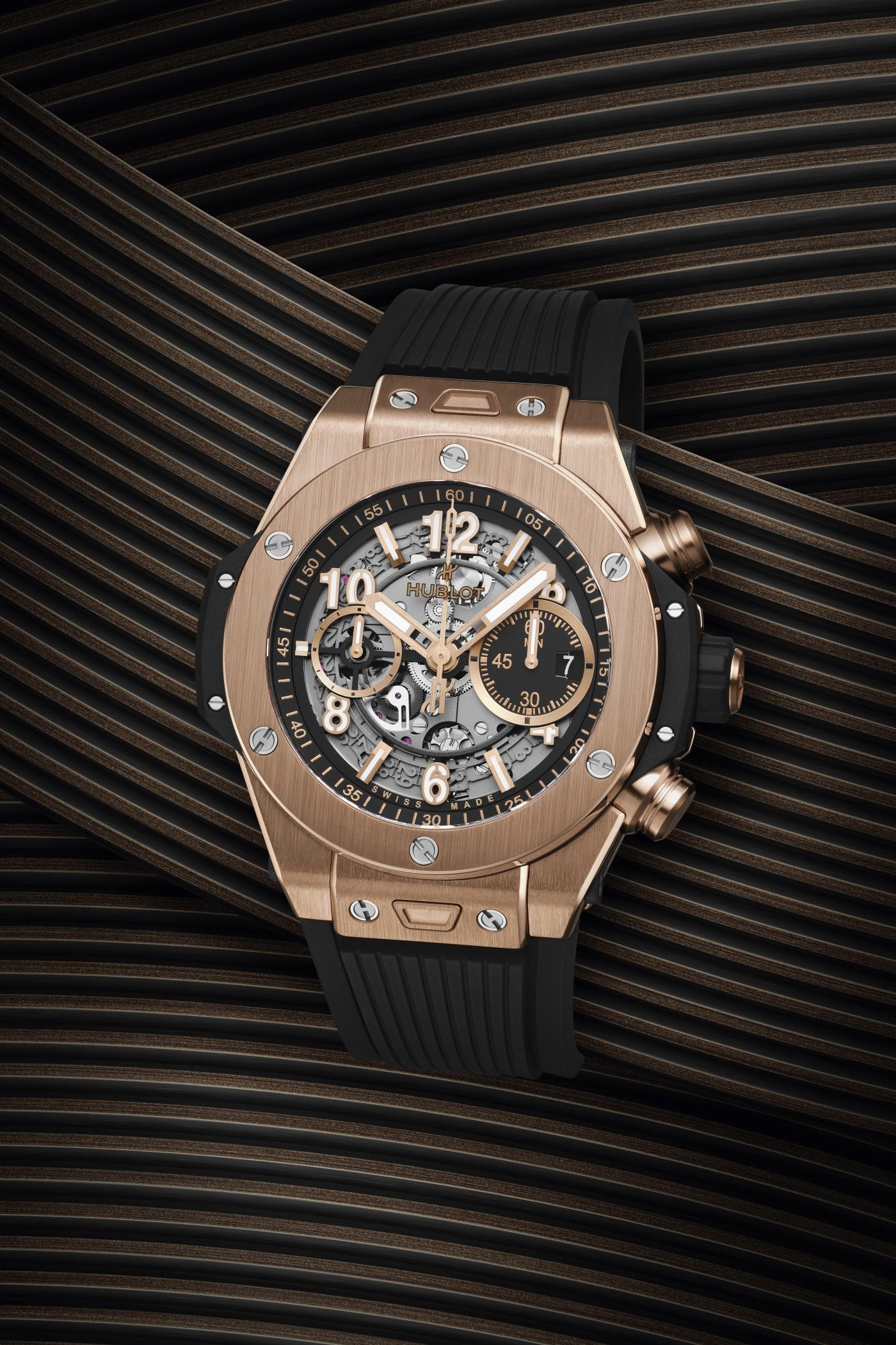 ウブロ「Hublot」ビッグバン クロノグラフ ウォッチ 45mm
