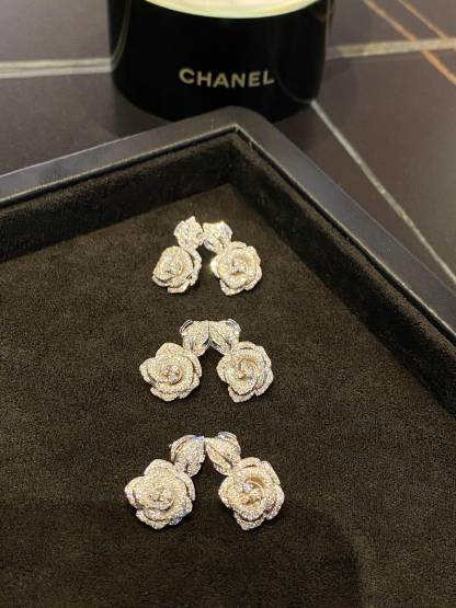 ディオール「Dior」ROSE DIOR BAGATELLE フルダイヤモンドネックレス40CM