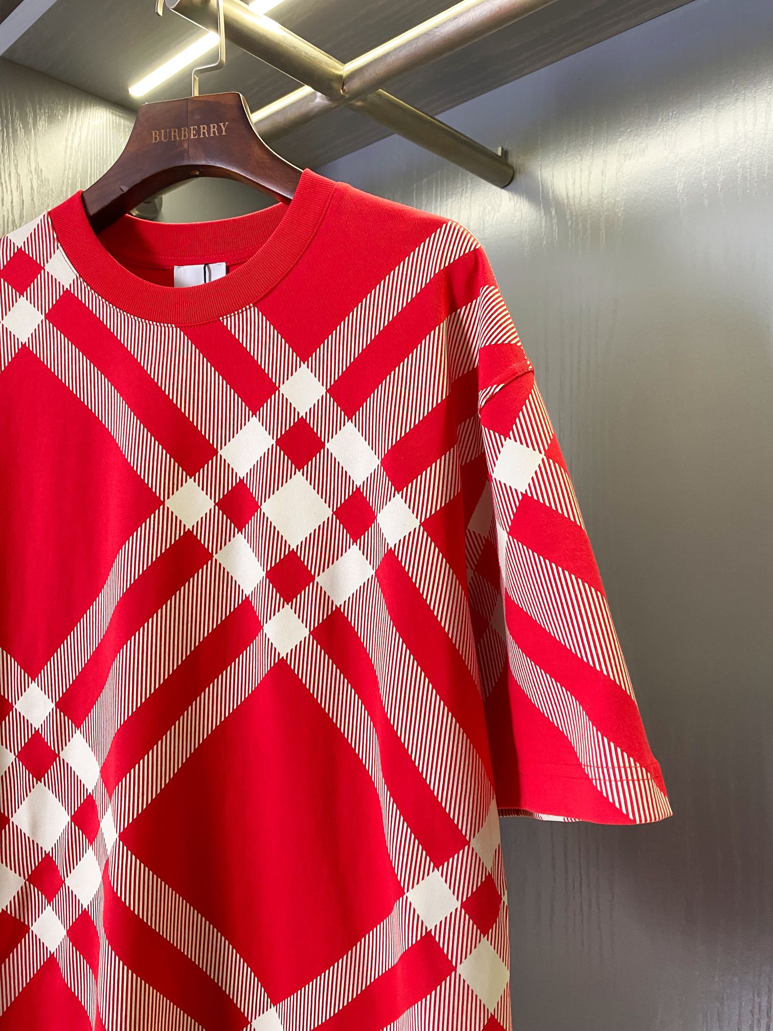 バーバリー「Burberry」クラシック チェック コットン Tシャツ