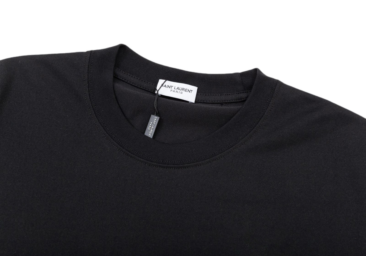 サンローラン Saint Laurent 25SS シリコン3Dロゴ ショートスリーブTシャツ-ISETAN PRESTIGE CURATED