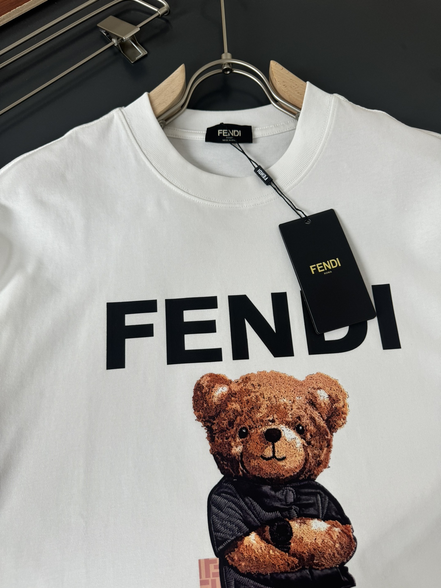 フェンディ「Fendi」2025SS 春夏新作 ラウンドネック Tシャツ