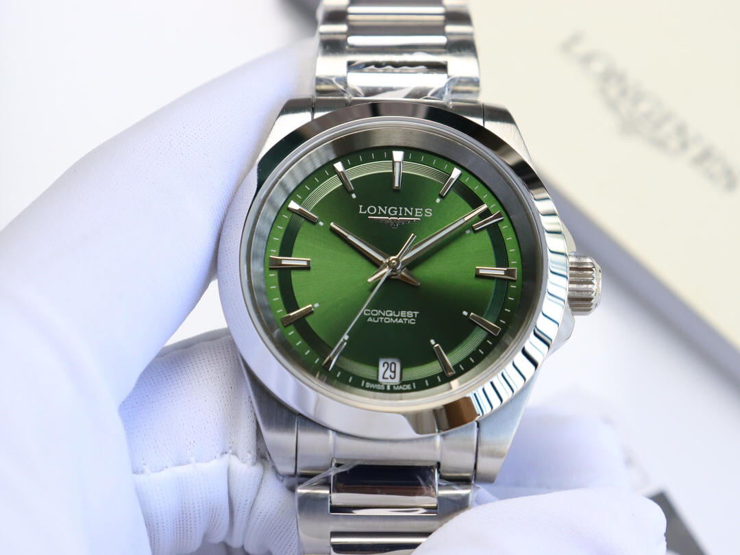 ロンジン「Longines」‌コンクエスト プレジデンス コレクション メンズ クロノグラフ 腕時計41mm