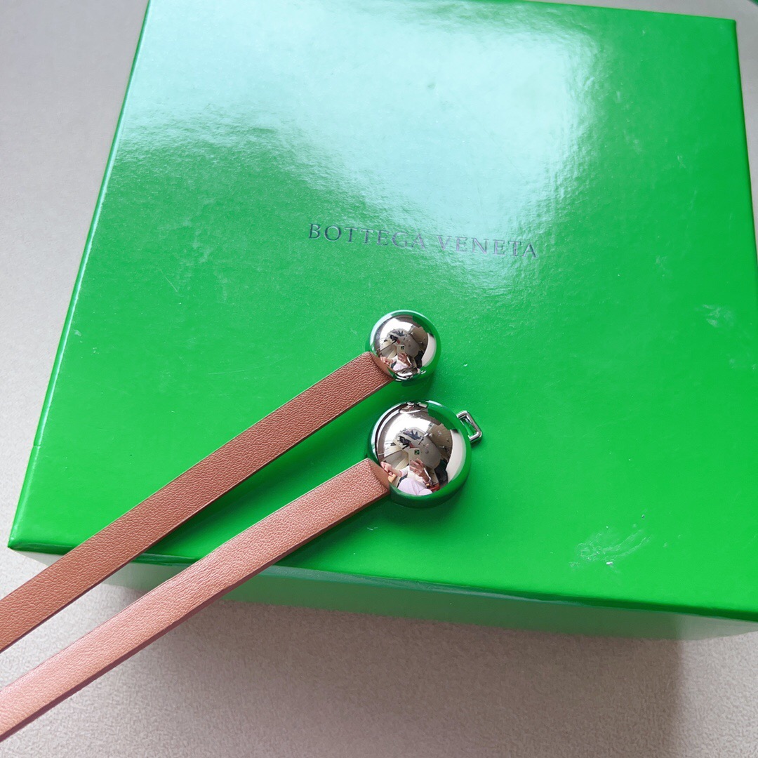 ボッテガ ヴェネタ「Bottega Veneta」クラシックサークルベルト レディース100CM