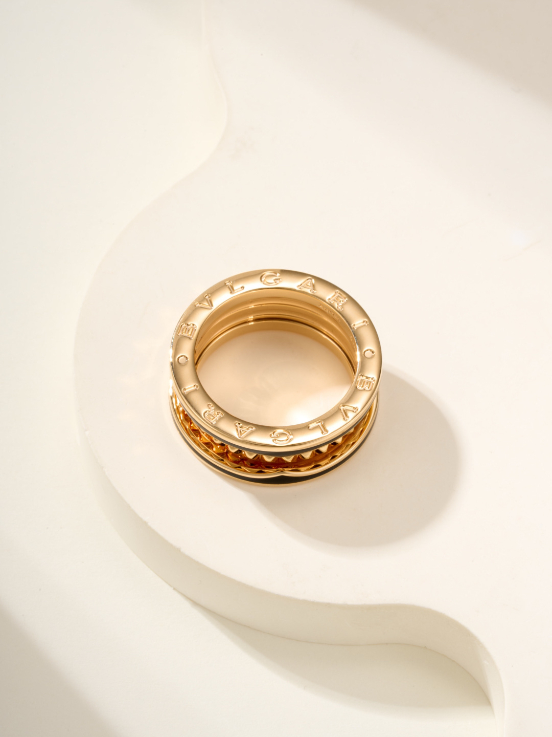 ブルガリ「Bvlgari」B.zero1 Rock ローマ リング