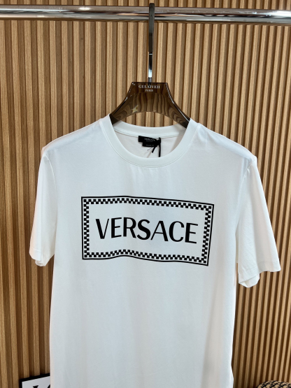 ヴェルサーチ「Versace」2025SS プレミアム クルーネックTシャツ