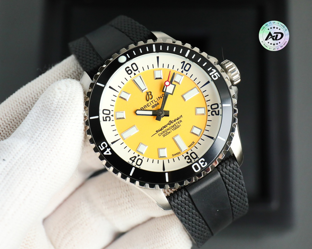 ブライトリング「Breitling」スーパーオーシャン オートマティック42mm メンズ ダイバーズウォッチ
