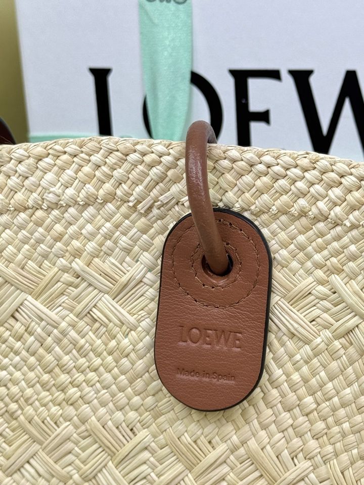 ロエベ「Loewe」 Paula's Ibiza ラフィア トートバッグ