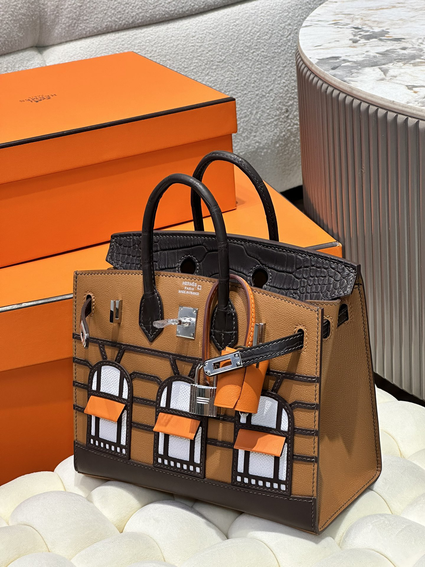 エルメス(Hermès)Birkin 20MM レディーストートバッグ