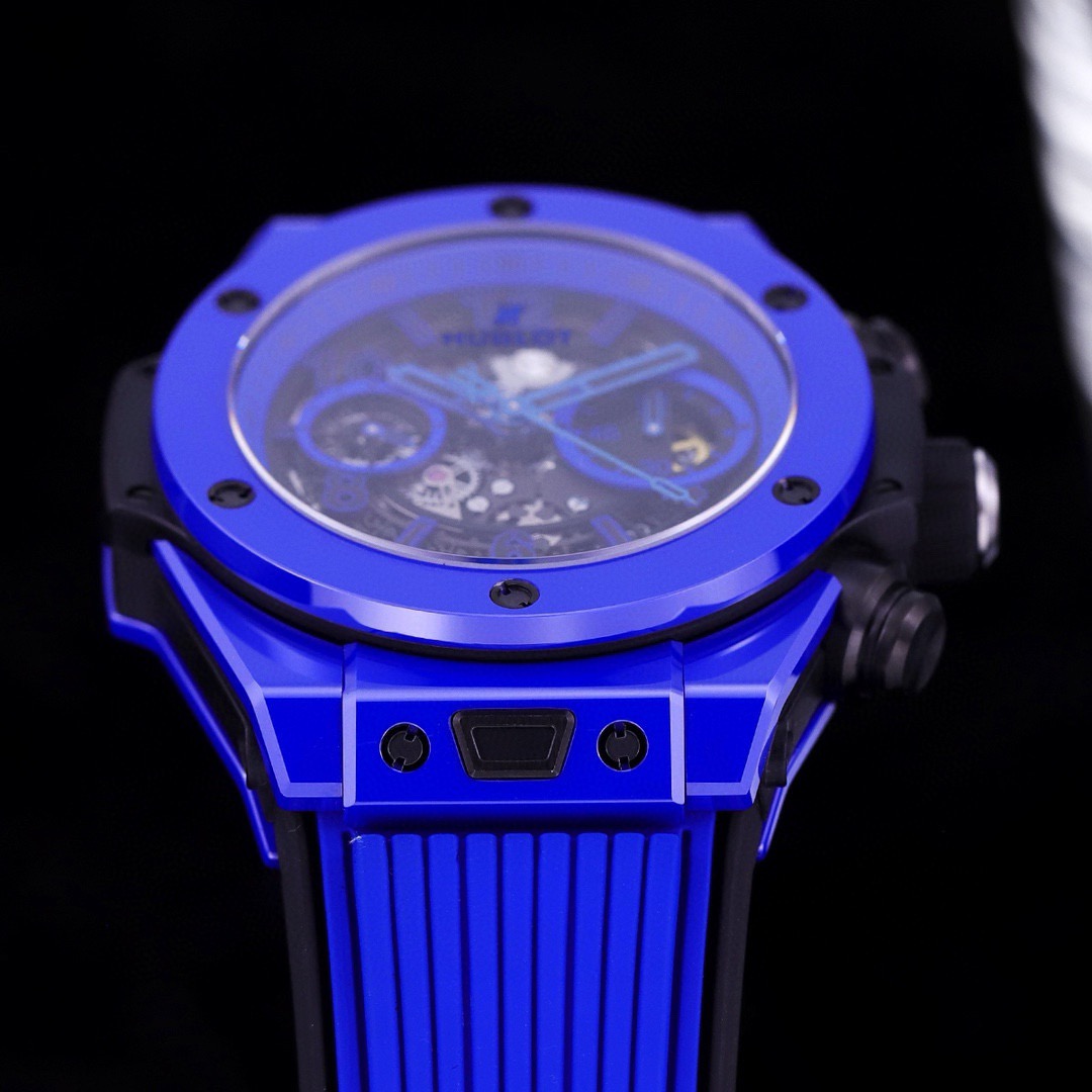 ユーボット「Hublot」BIG BANGユニコビッグバンシリーズカラーセラミック腕時計