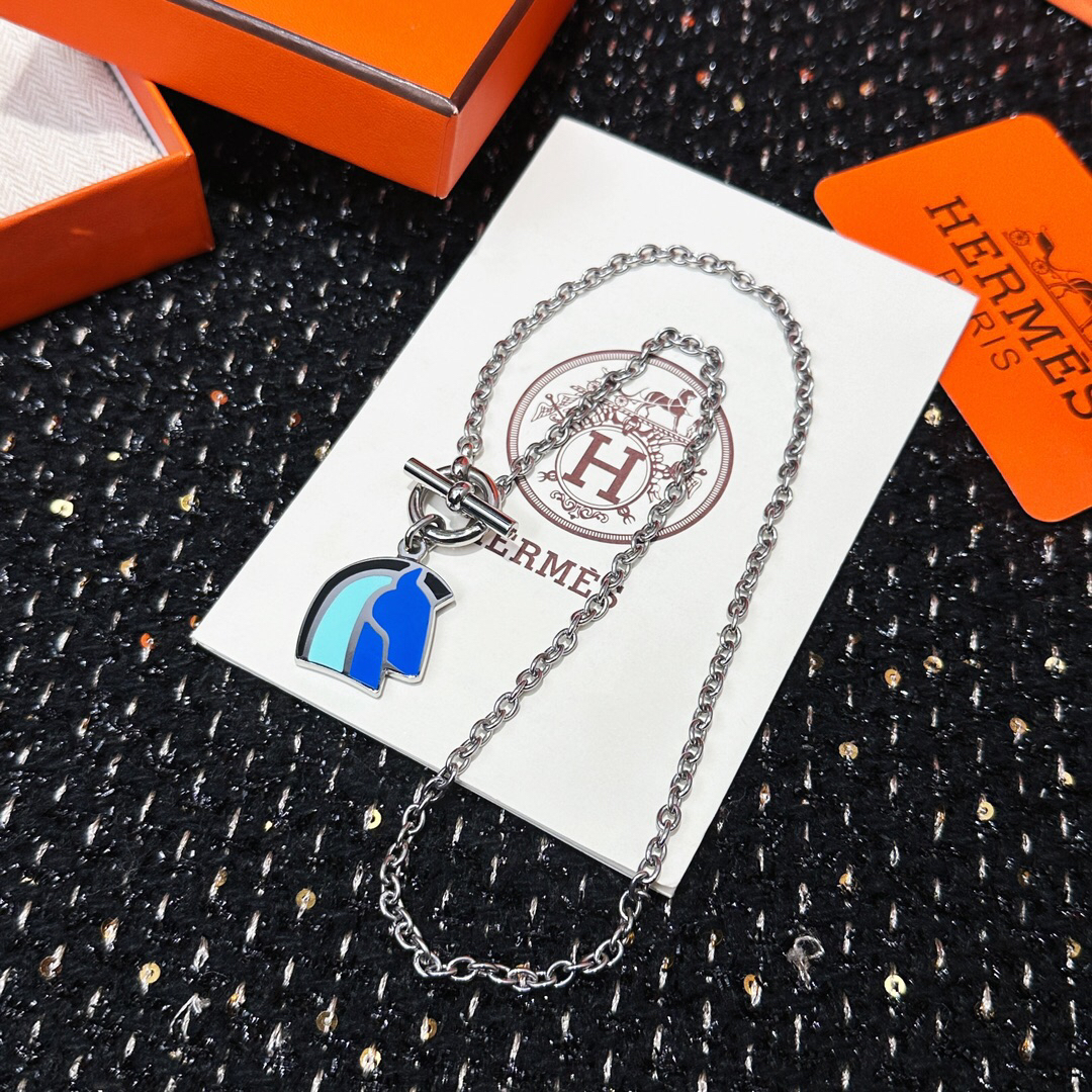 エルメス「Hermès」Helios Cheval ネックレス