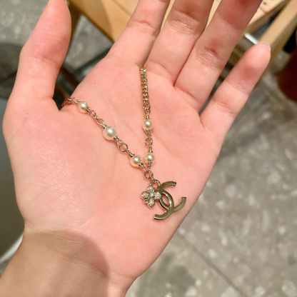 シャネル「Chanel」パール＆ダブルCブレスレット ブレスレット