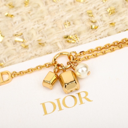 ディオール「Dior」1ビーズ2ダイヤモンドブレスレット