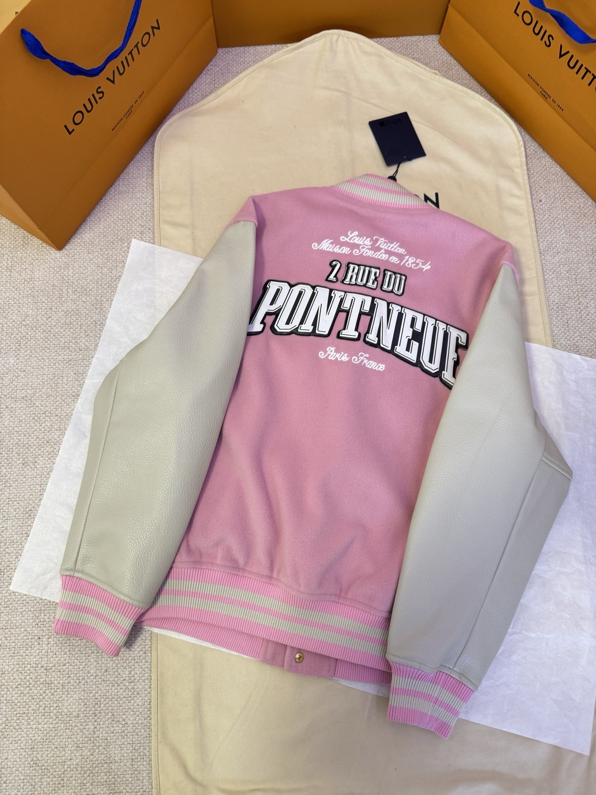 ルイ・ヴィトン「Louis Vuitton」モダンベースボールジャケット