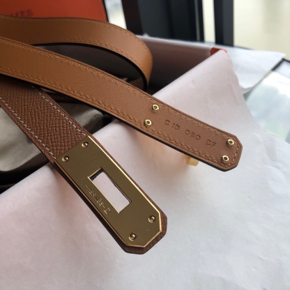 エルメス「Hermès」 Kelly Pocket 18 レザーベルト100cm