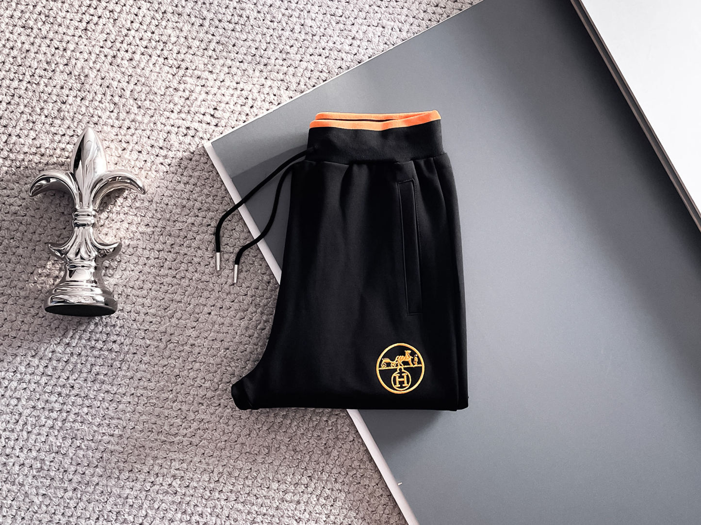 エルメス「Hermès」春秋 メンズ スウェットセット