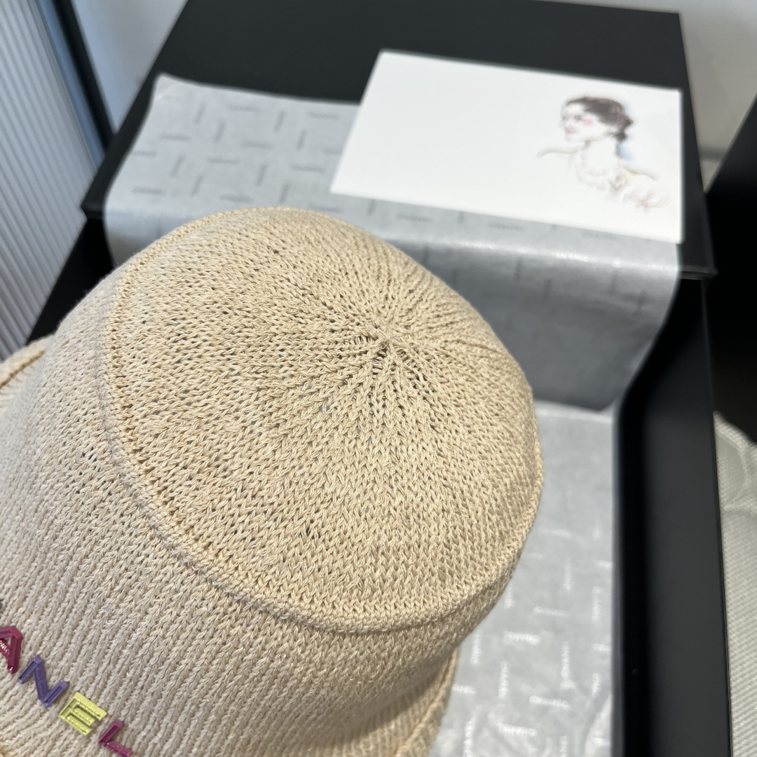 シャネル「Chanel」ニット バケットハット ハット