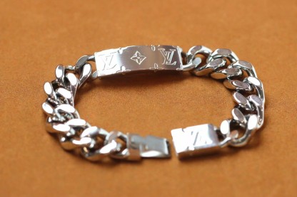 ルイ・ヴィトン「Louis Vuitton」MONOGRAM チェーンリンクス カップル ブレスレット