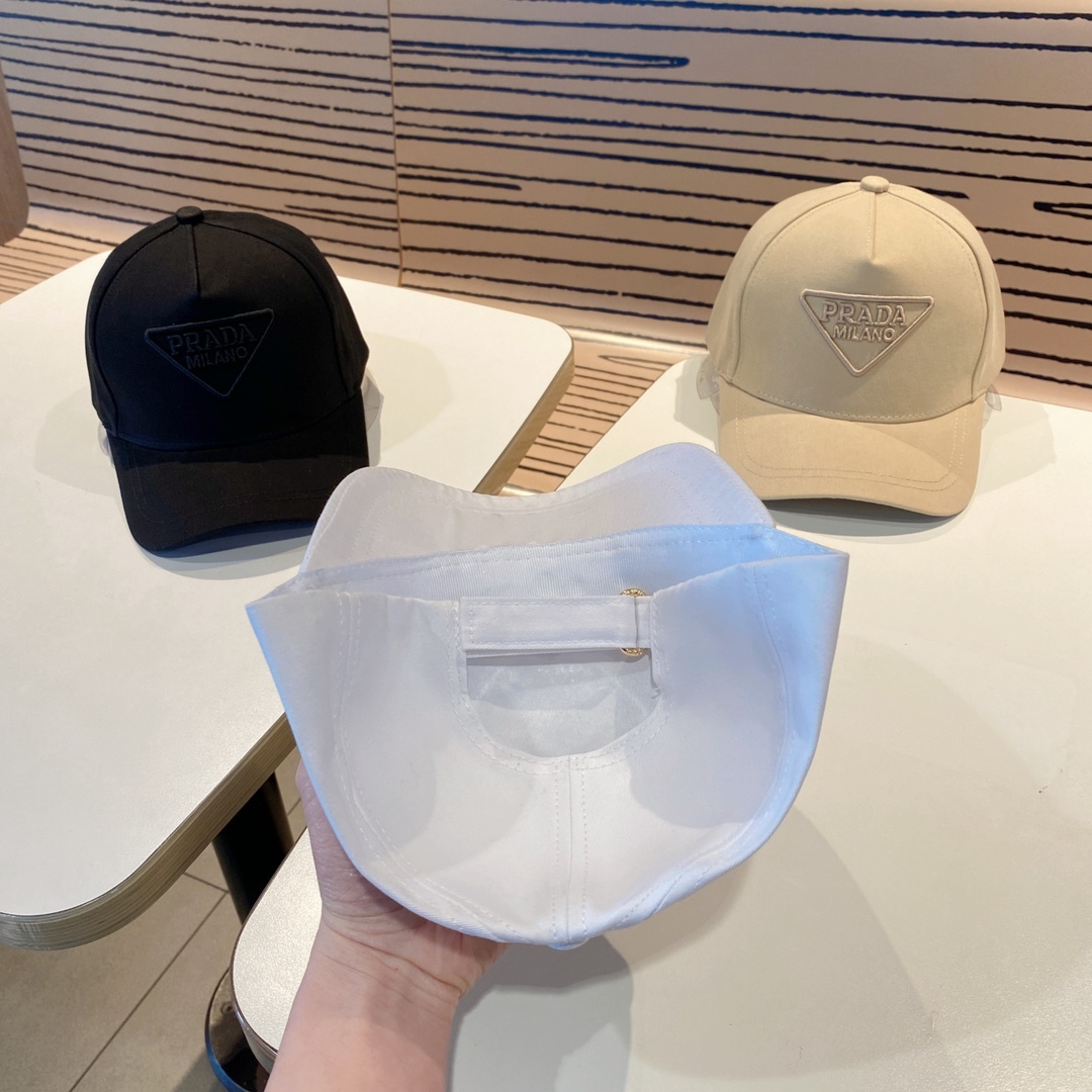 プラダ「Prada」2024 スポーツスタイル リミテッド ベースボールキャップ