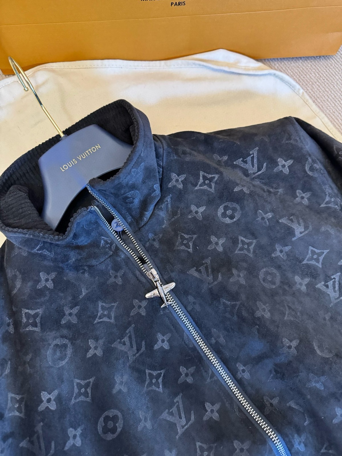 ルイ・ヴィトン「Louis Vuitton」ラムレザージャケット アウター