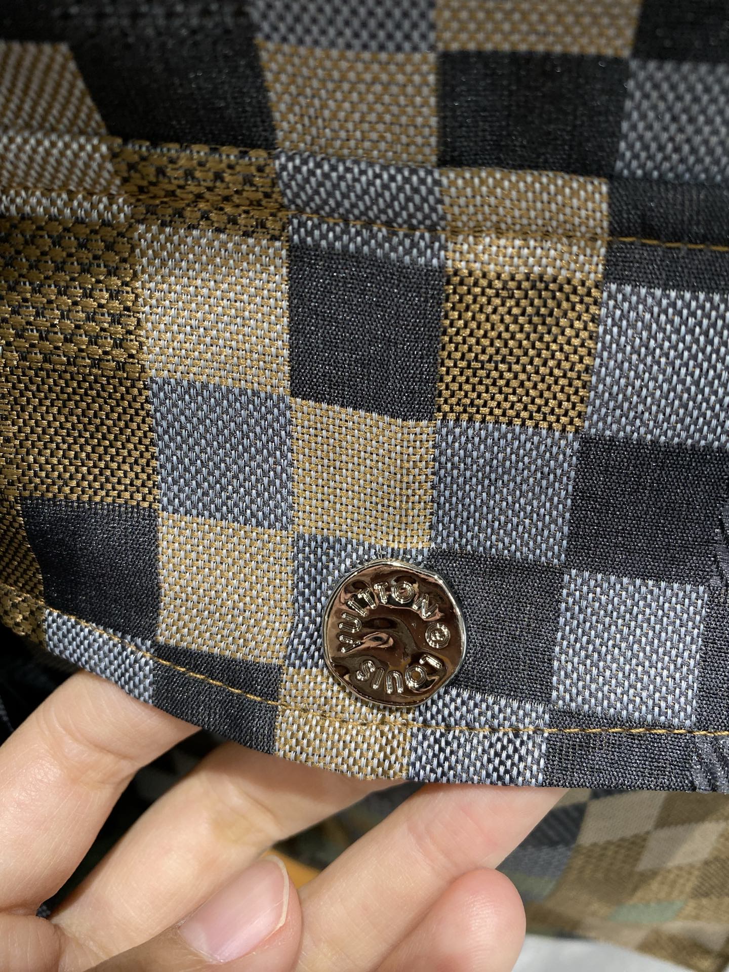 ルイ・ヴィトン「Louis Vuitton」 2025 春夏 カラー ブロック チェック ジャケット