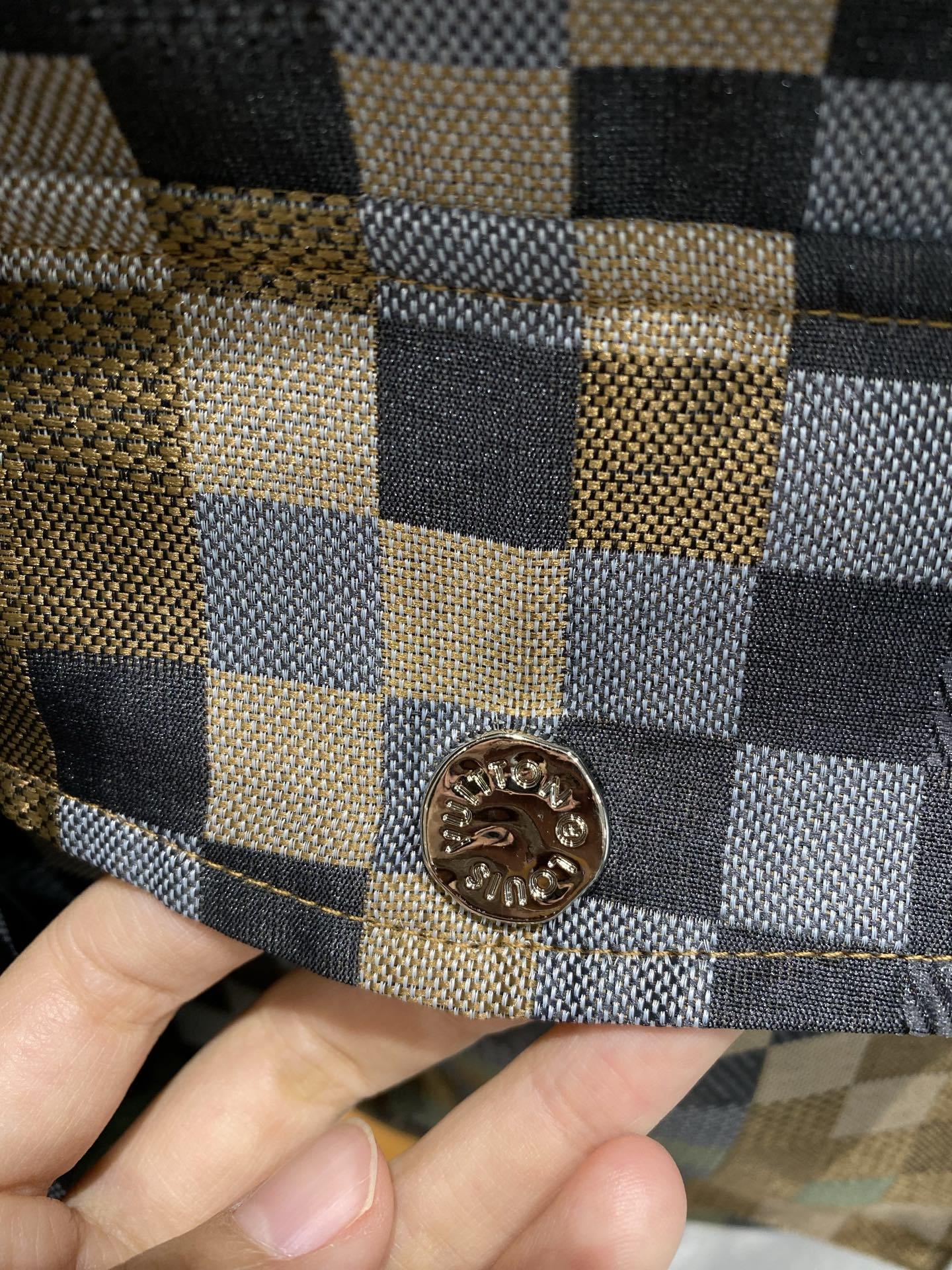 ルイ・ヴィトン「Louis Vuitton」 2025 春夏 カラー ブロック チェック ジャケット