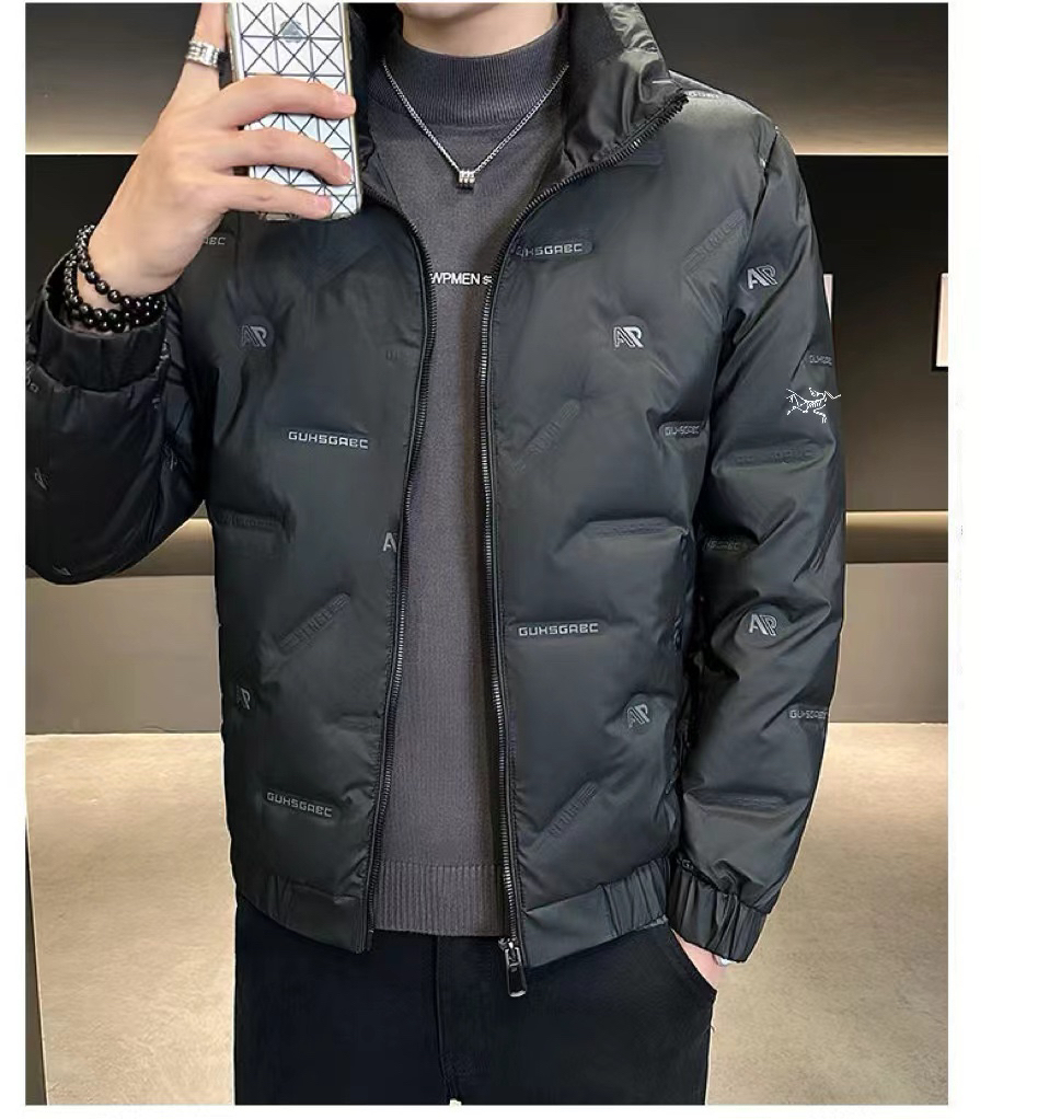 アークテリクス「ARC'TERYX」プリント オーバーサイズ ダウンジャケット