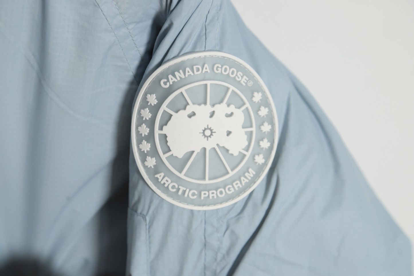 カナダグース「Canada Goose」ホワイトグレーシャー フライトジャケット