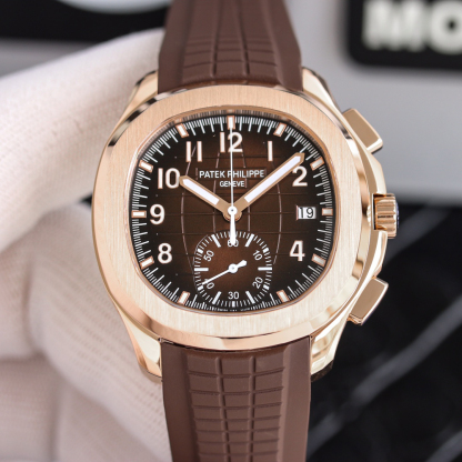 パテック フィリップ「Patek Philippe」メンズ マルチファンクション メカニカルウォッチ アクアノート 5968A-001 42MM