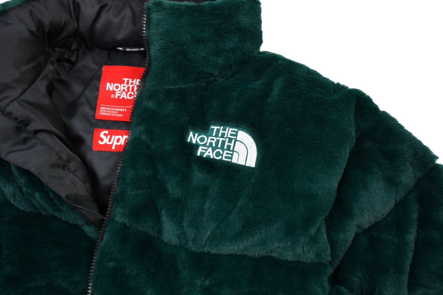 「コラボモデル」The North Face× Week16 コラボ フェイクファー Nuptse ダウンジャケット