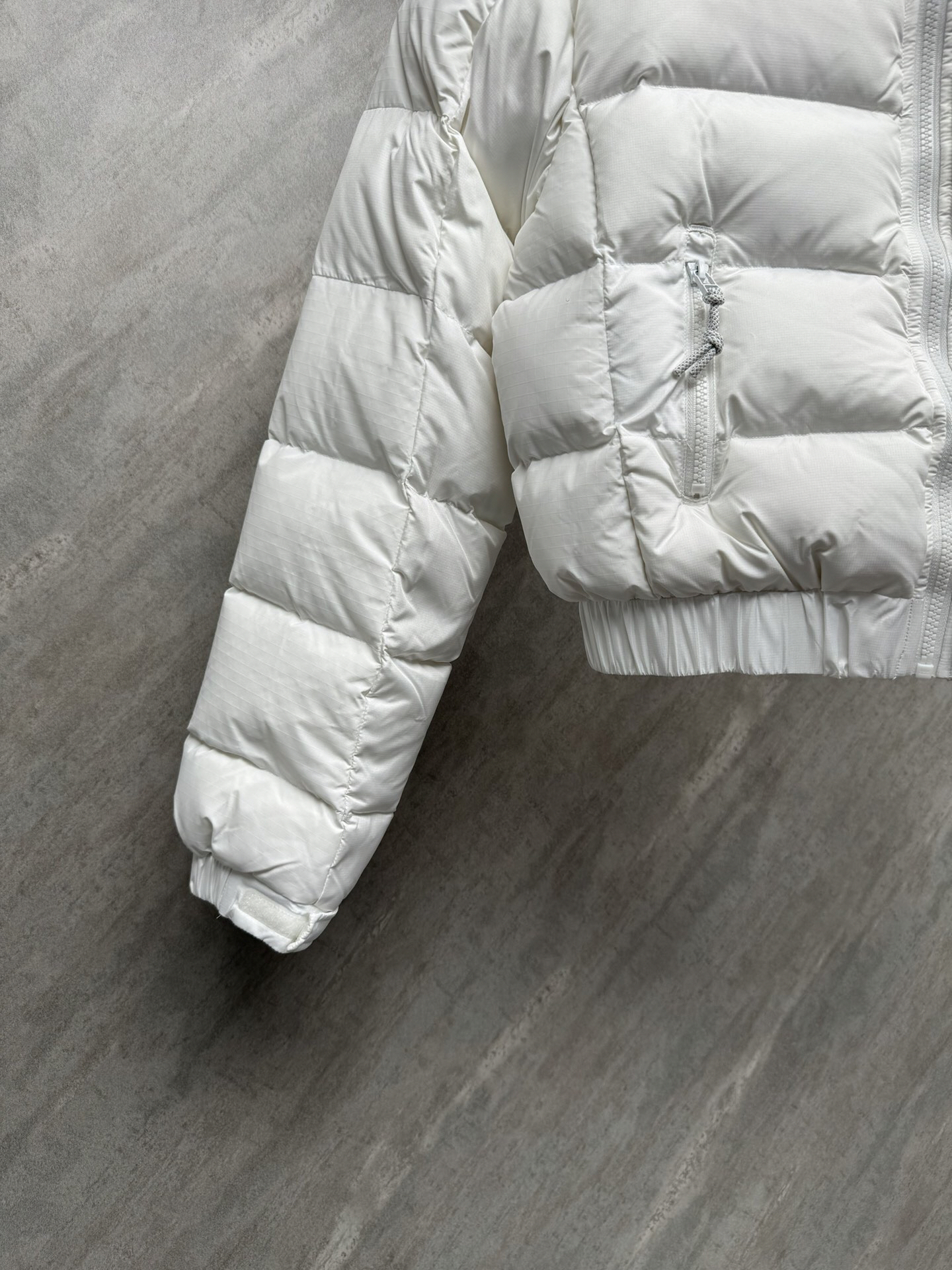 ザ・ノースフェイス「The North Face」アメリカンスタイル ショート パッチワーク ダウンジャケット