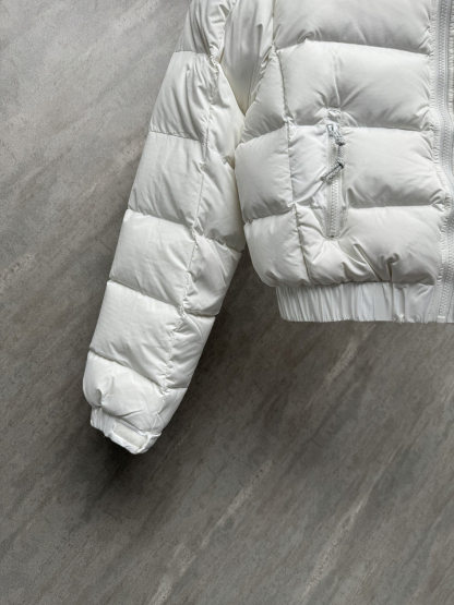 ザ・ノースフェイス「The North Face」アメリカンスタイル ショート パッチワーク ダウンジャケット