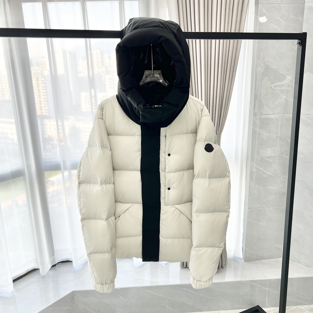 モンクレール「Moncler」ブラックレーベル ブラックウォリアー ショートダウンジャケット