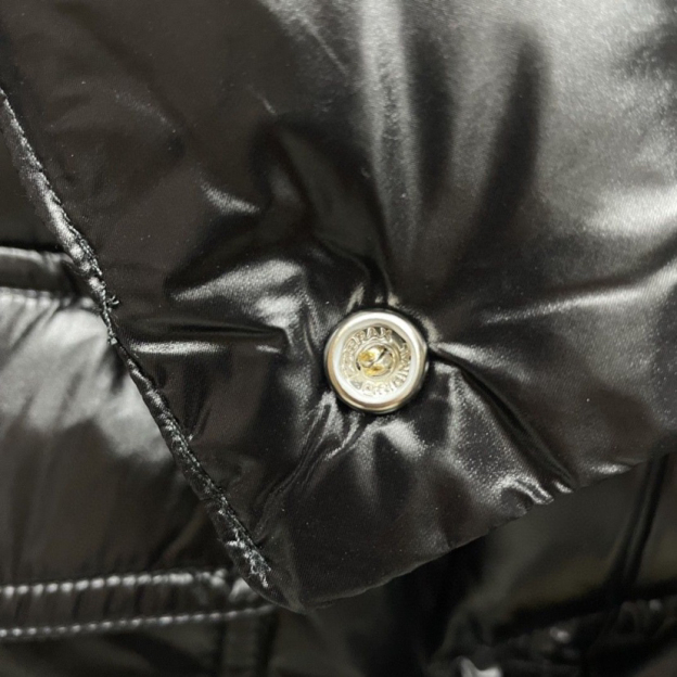 モンクレール「Moncler」 トリカラーテープ マヤ フード付きダウンジャケット