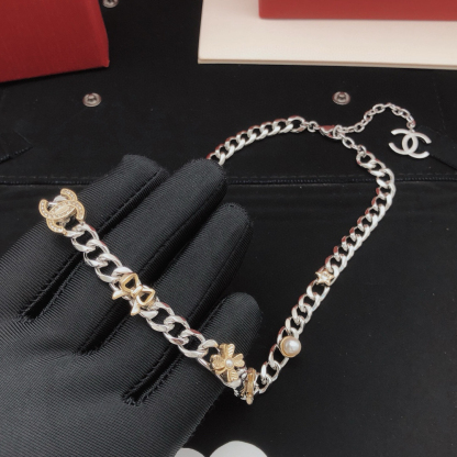 シャネル「Chanel」Ruban ビジョワール ネックレス42cm