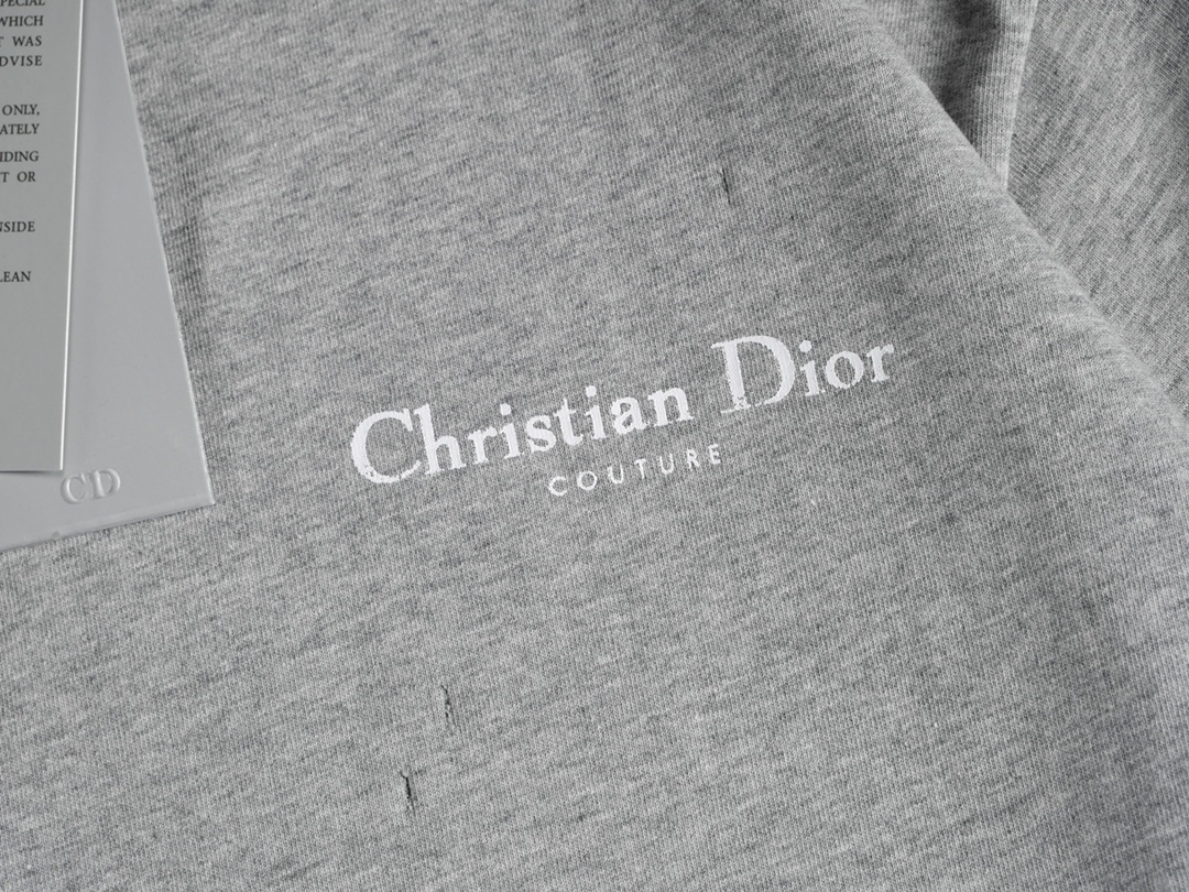 ディオール「Dior」クリスチャンCDコチュールプリント半袖Tシャツ