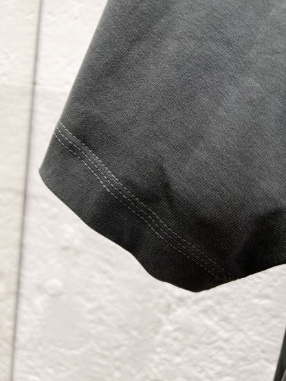 バレンシアガ「Balenciaga」ハイネックプレミアムコットン半袖Tシャツ