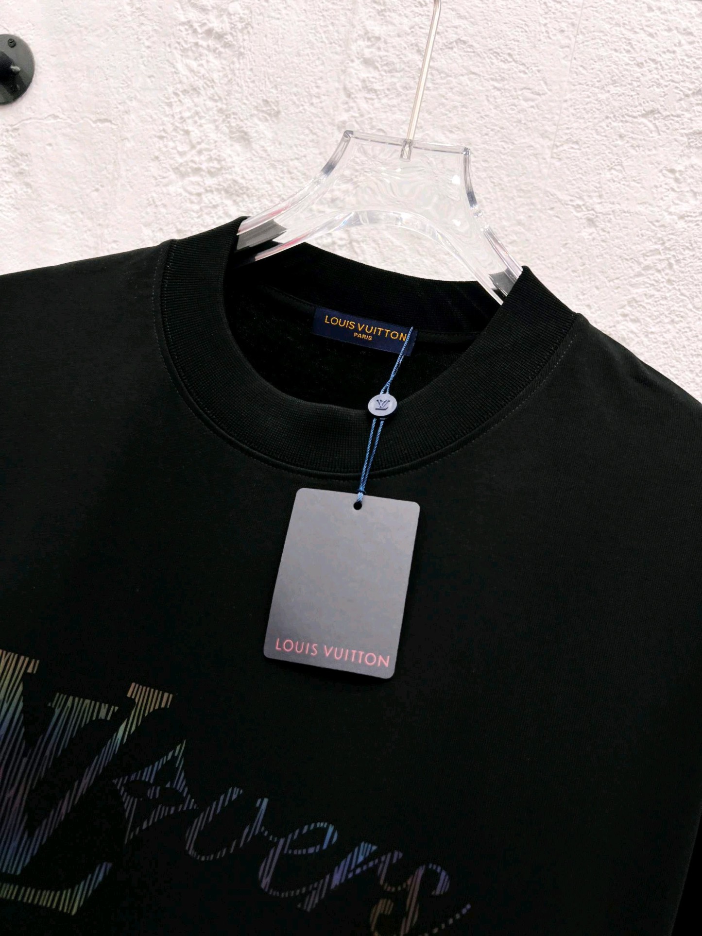 ルイ・ヴィトン「Louis Vuitton」ハイネックプレミアムコットン半袖Tシャツ