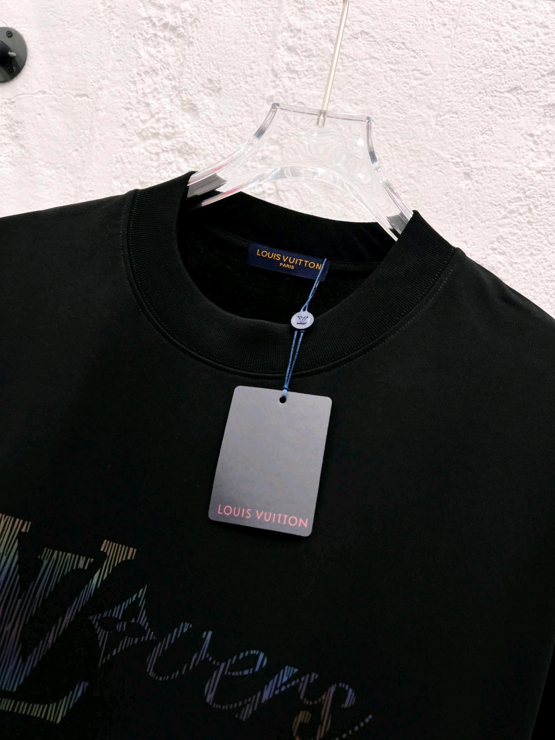 ルイ・ヴィトン「Louis Vuitton」ハイネックプレミアムコットン半袖Tシャツ