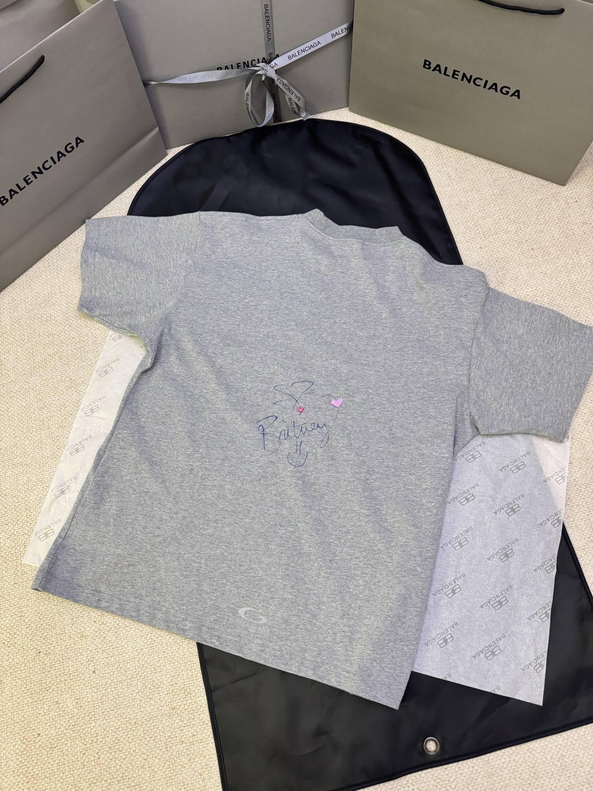 バレンシアガ「Balenciaga」ブリトニー・スピアーズ ポートレート プリントTシャツ