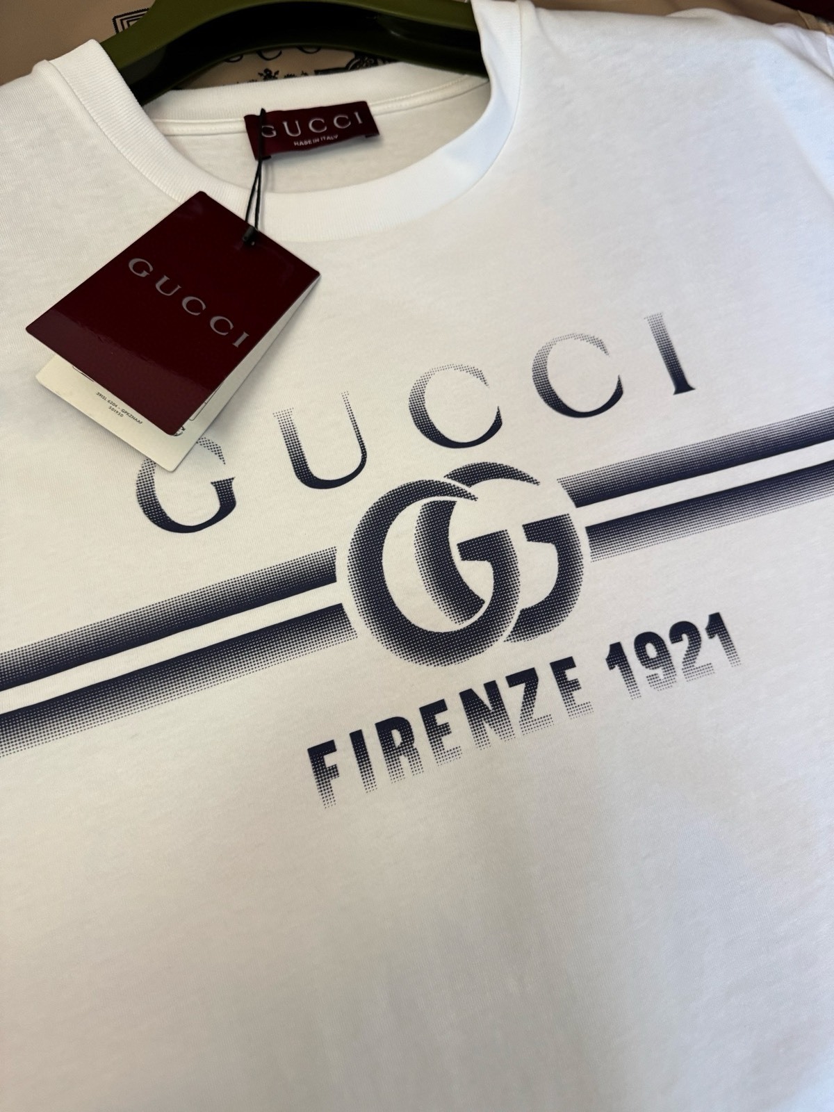グッチ「Gucci」グラデーション GG プリント Tシャツ