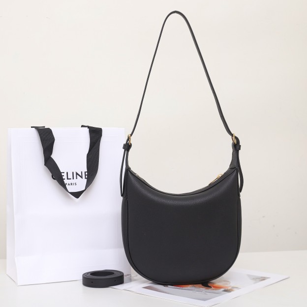 セリーヌ「Celine」Triomphe Canvas ホボショルダーバッグ