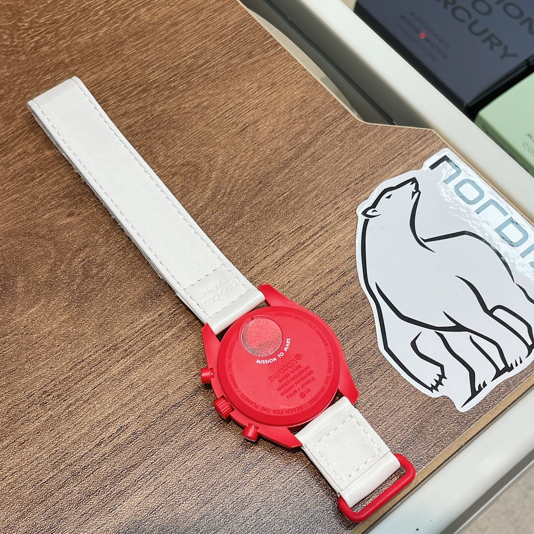 スウォッチ「Swatch」OMEGA BIOCERAMICMoonSwatchコレクション  腕時計42MM