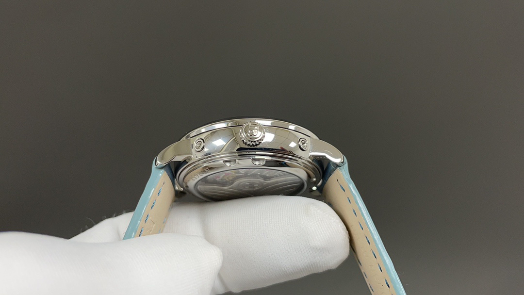 ブランパン「Blancpain」ヴィルレ レディース ムーンフェイズ＆コンプリートカレンダー腕時計35MM