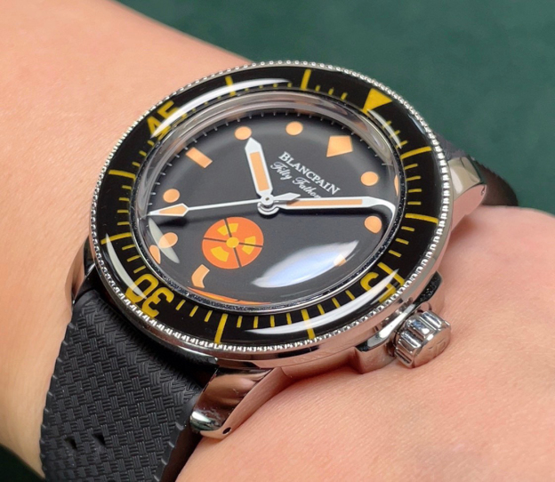 ブランパン「Blancpain」フィフティ・ファゾム バラクーダ自動巻きダイバーズウォッチ40.3mm