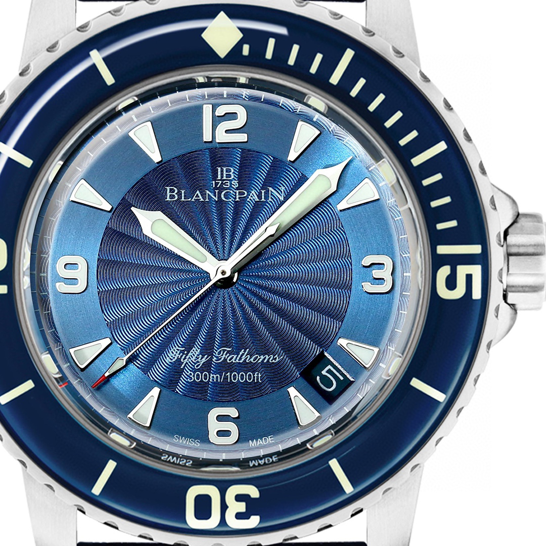 ブランパン「Blancpain」フィフティ・ファゾム自動巻きダイバーズウォッチ45mm