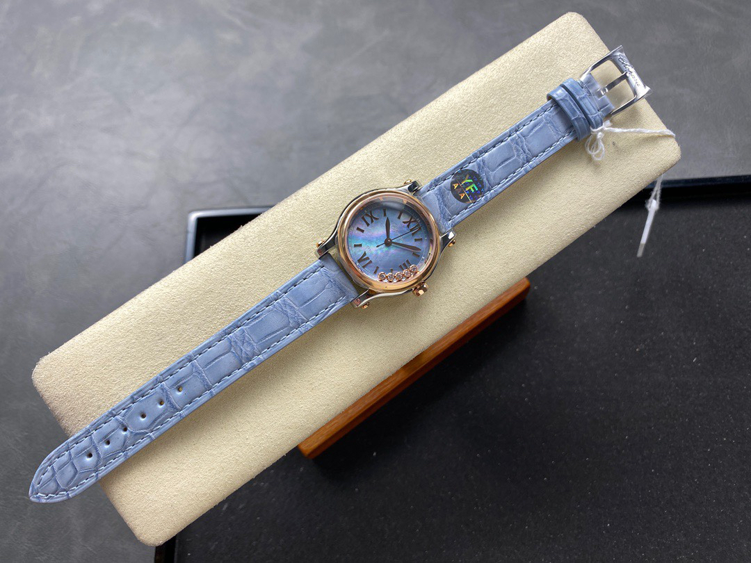 ショパール「Chopard」ハッピースポーツレディースウォッチ30mm