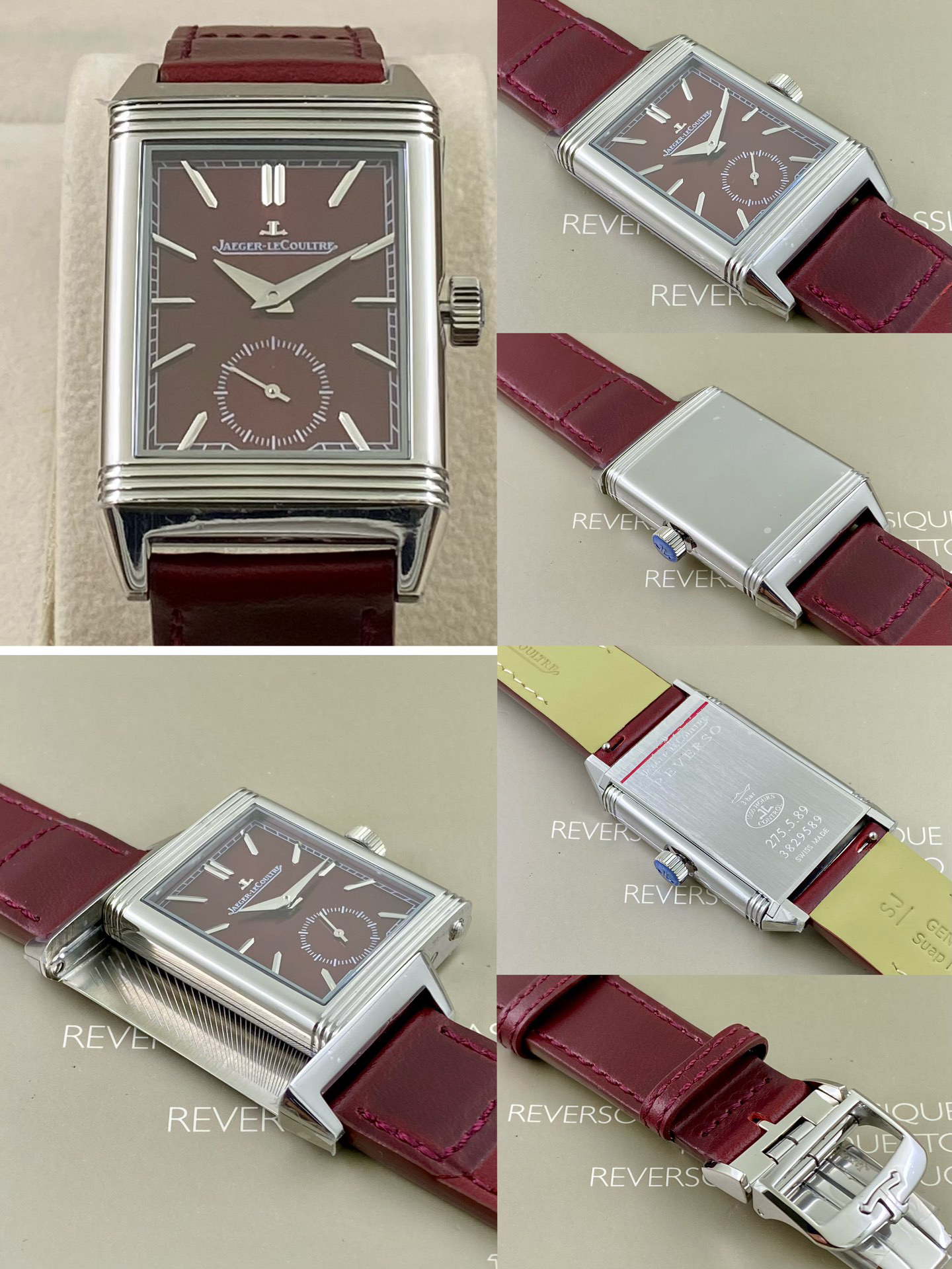 ジャガー・ルクルト［Jaeger-LeCoultre］レベルソ・トリビュート・デュオ・スモールセコンド 45.6×27.4MM
