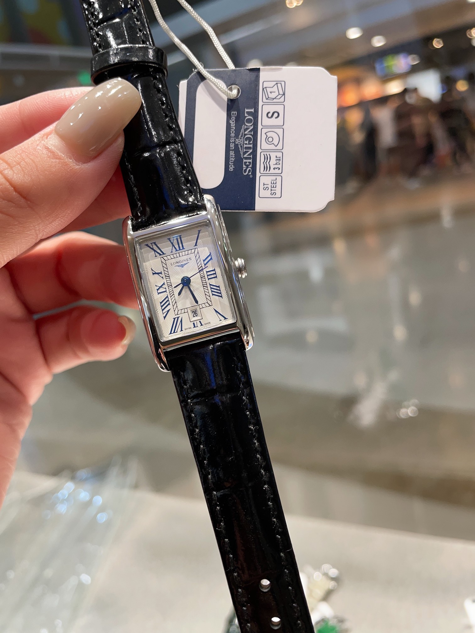 ロンジン「Longines」ドルチェヴィータ レディース クォーツウォッチ 33×22mm