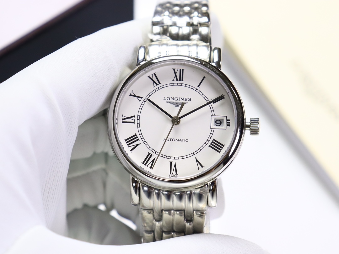 ロンジン「Longines」エレガンスコレクション レディース メカニカルウォッチ 32mm