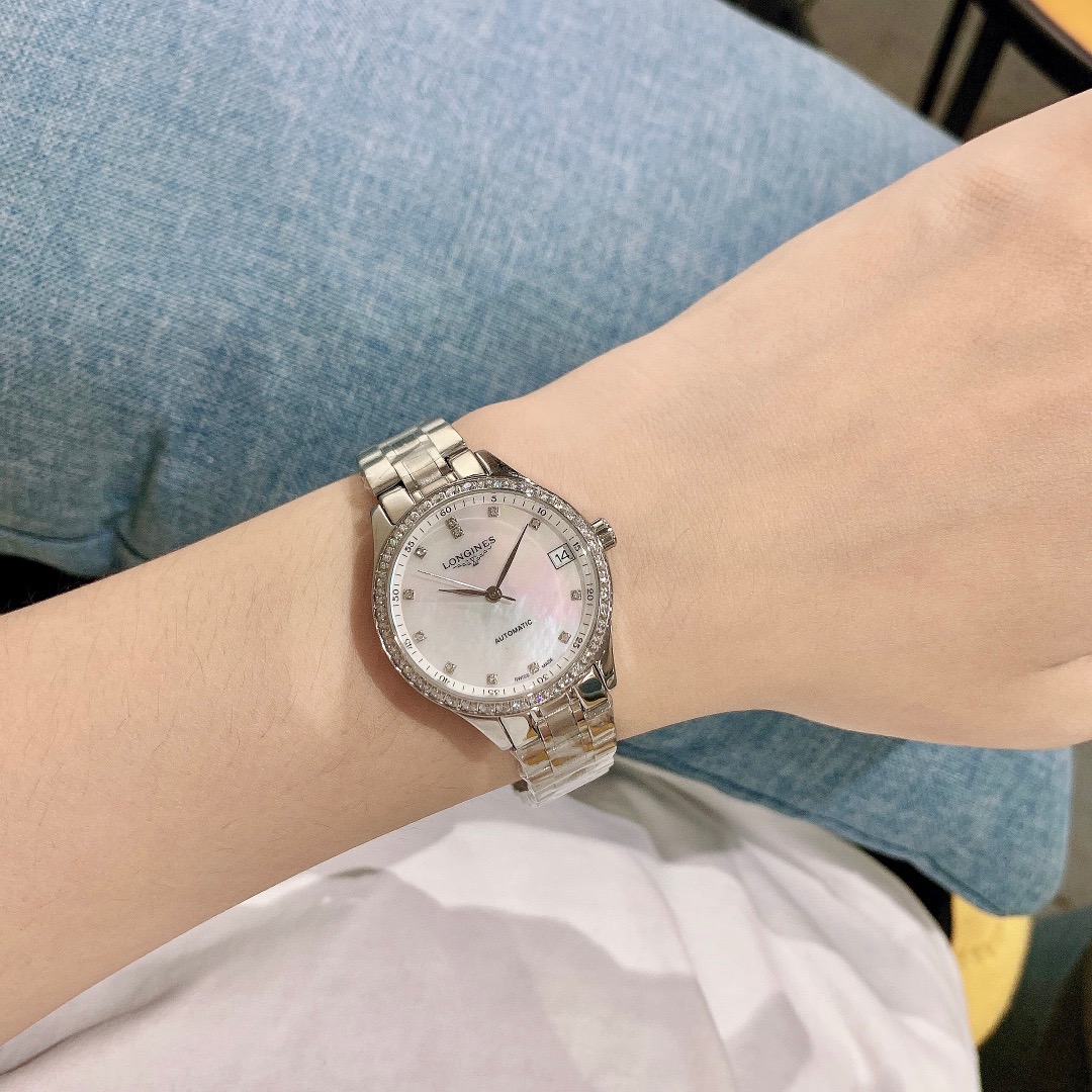 ロンジン「Longines」マスターコレクション レディース メカニカルウォッチ 31mm